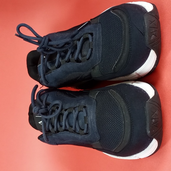 Armani Exchange AXUX02 Blue Athletic Shoes - Picture 11 of 15